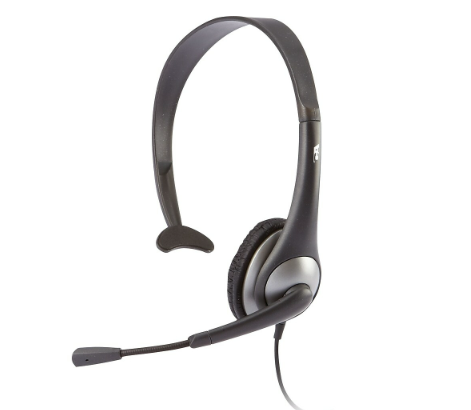 Cyber Acoustics Ac-104 Mono Headset With Microphone