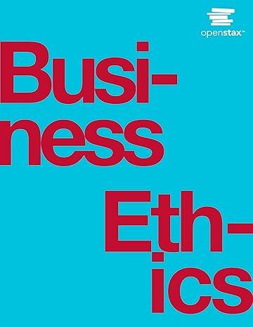 [Oer] Business Ethics - Busi-1002 + Mgmt-6031