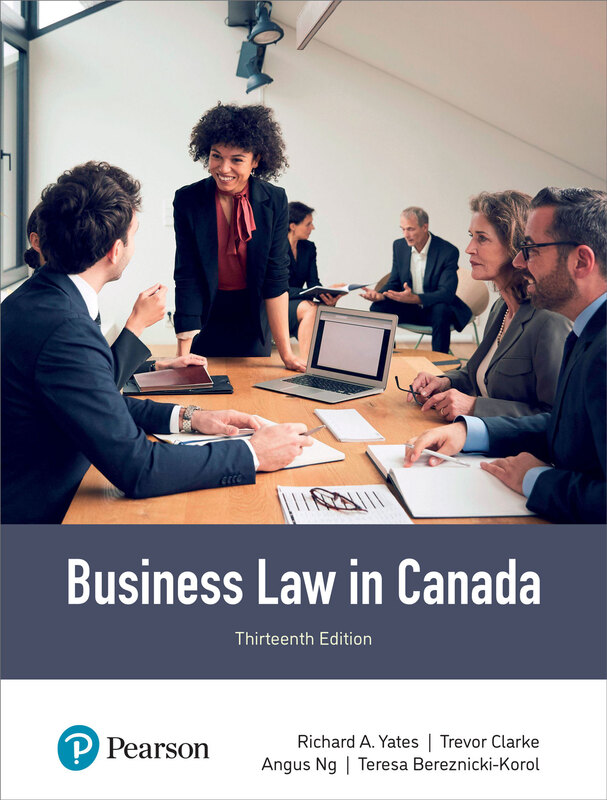 E-Book: Business Law In Canada [6 Month Access]