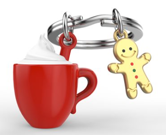 Keychain - Hot Chocolate