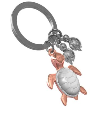Keychain - Turtle Family