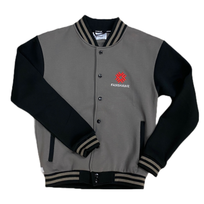 Varsity Jacket Grey