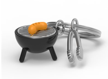Keychain - Bbq