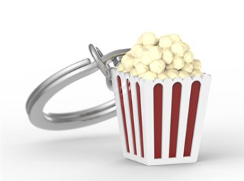 Keychain - Popcorn