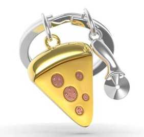 Keychain - Pizza